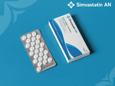 simvastatin branding graphic design logo
