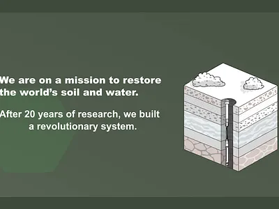 LIORA Service for real-time groundwater and soil monitoring data 3d animated logo animation branding connection design graphic design icon animation icons illustration illustration animation logo logo animation monitoring animation monitoring data motion graphics transmitting data ui uiux uiux design
