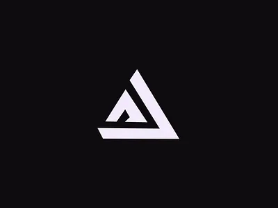 Modern A Letter Logo branding design logo logodesign minimal