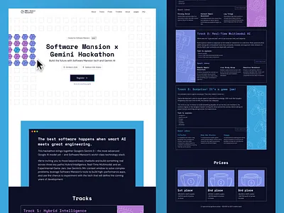 Animating the Hero: From Figma to Webflow ⚡ animation hackathon landing landing page web webdesign webflow