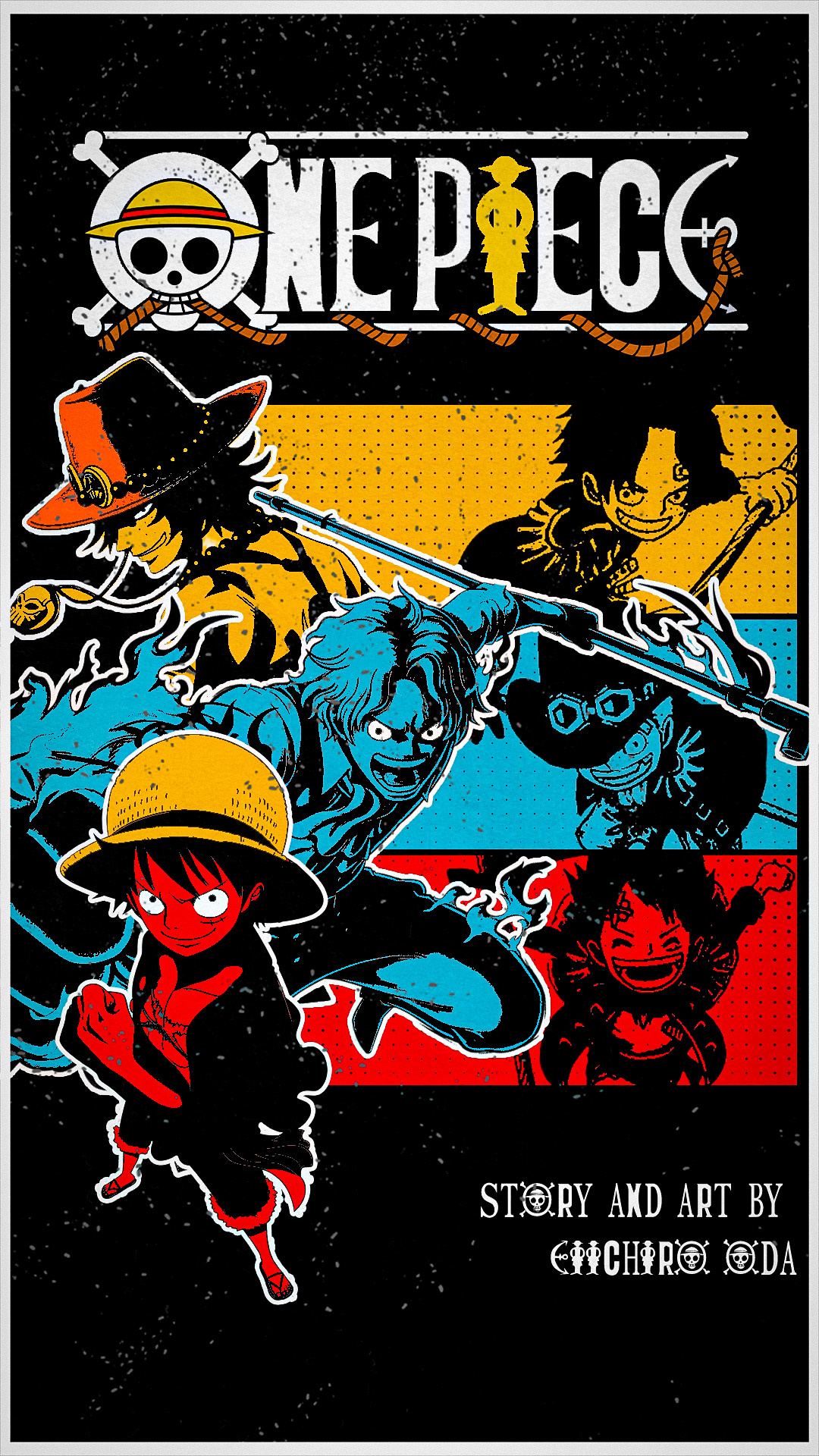 ONE PIECE POSTERS DESIGNS I proyecto personal