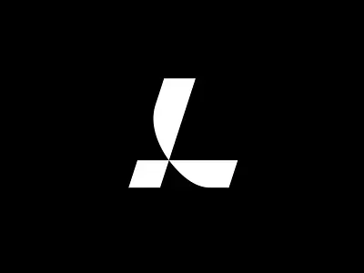 Geometric L Logo // For Sale abstract architecture branding clean elegant fashion geometric l logo l mark letter l logo logo design logodesign luxury mark minimal modern monogram sign sleek