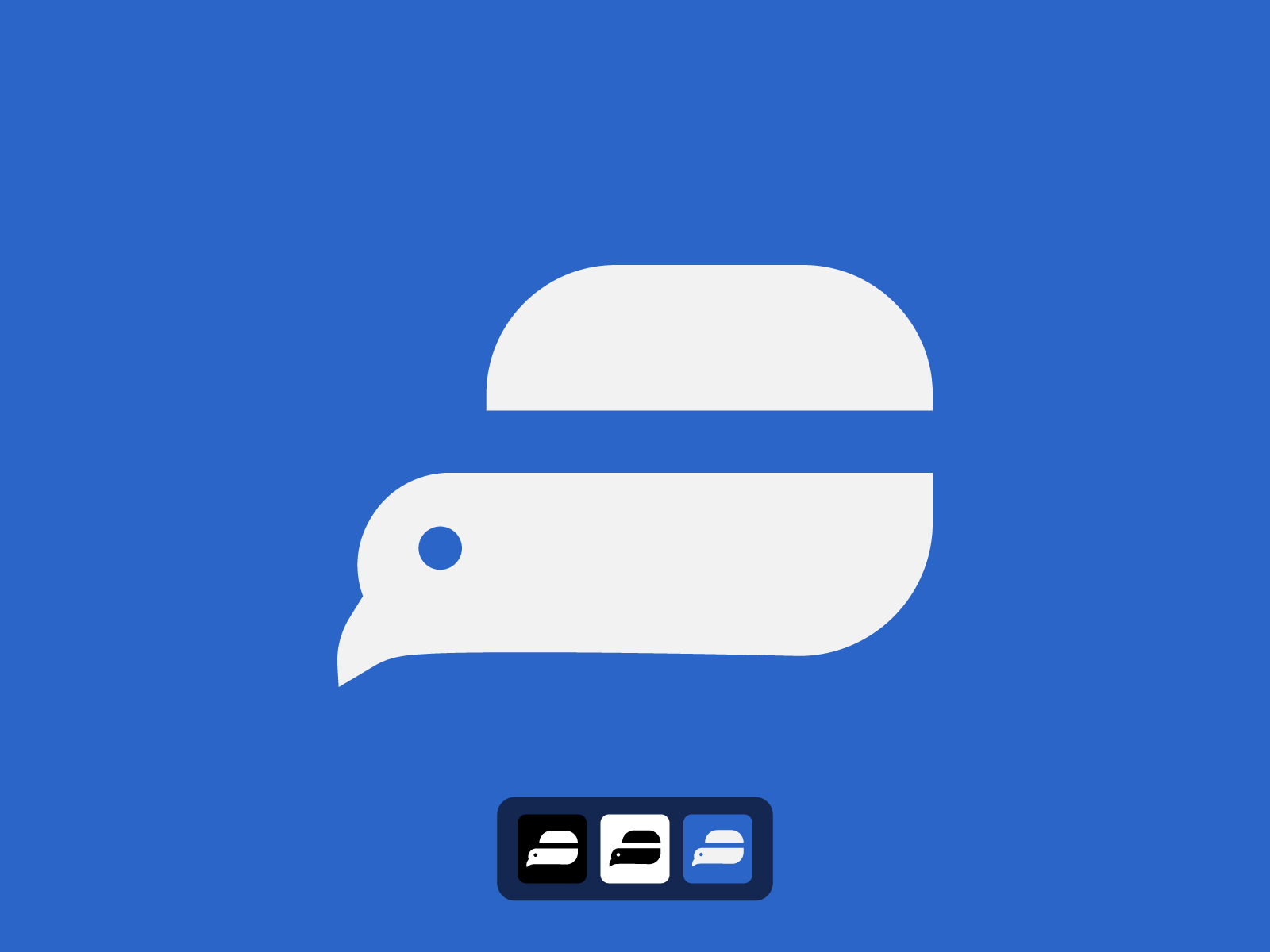 Burger Bird Logo Design | Modern Food Brand Identity