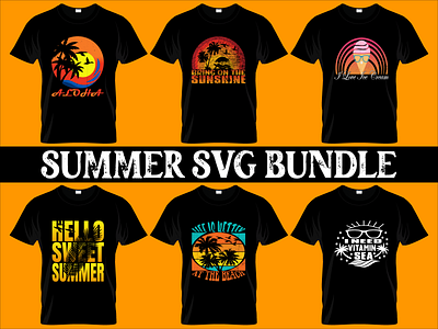 SUMMER SVG BUNDLE animation branding graphic design illustration motion graphics