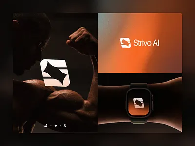 Strivo AI - Logo and Brand Guidelines branding logo ui
