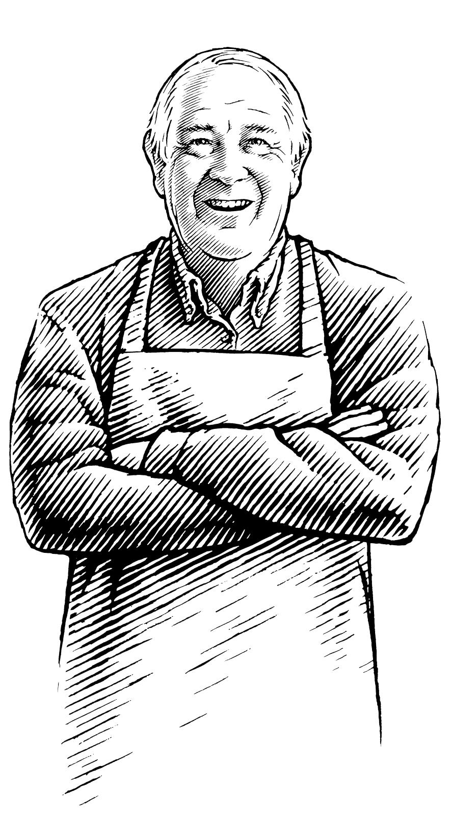 My drawing of Roger, for his Maple Syrup bottle's label. branding classic illustration packaging pen and ink vintage woodcut