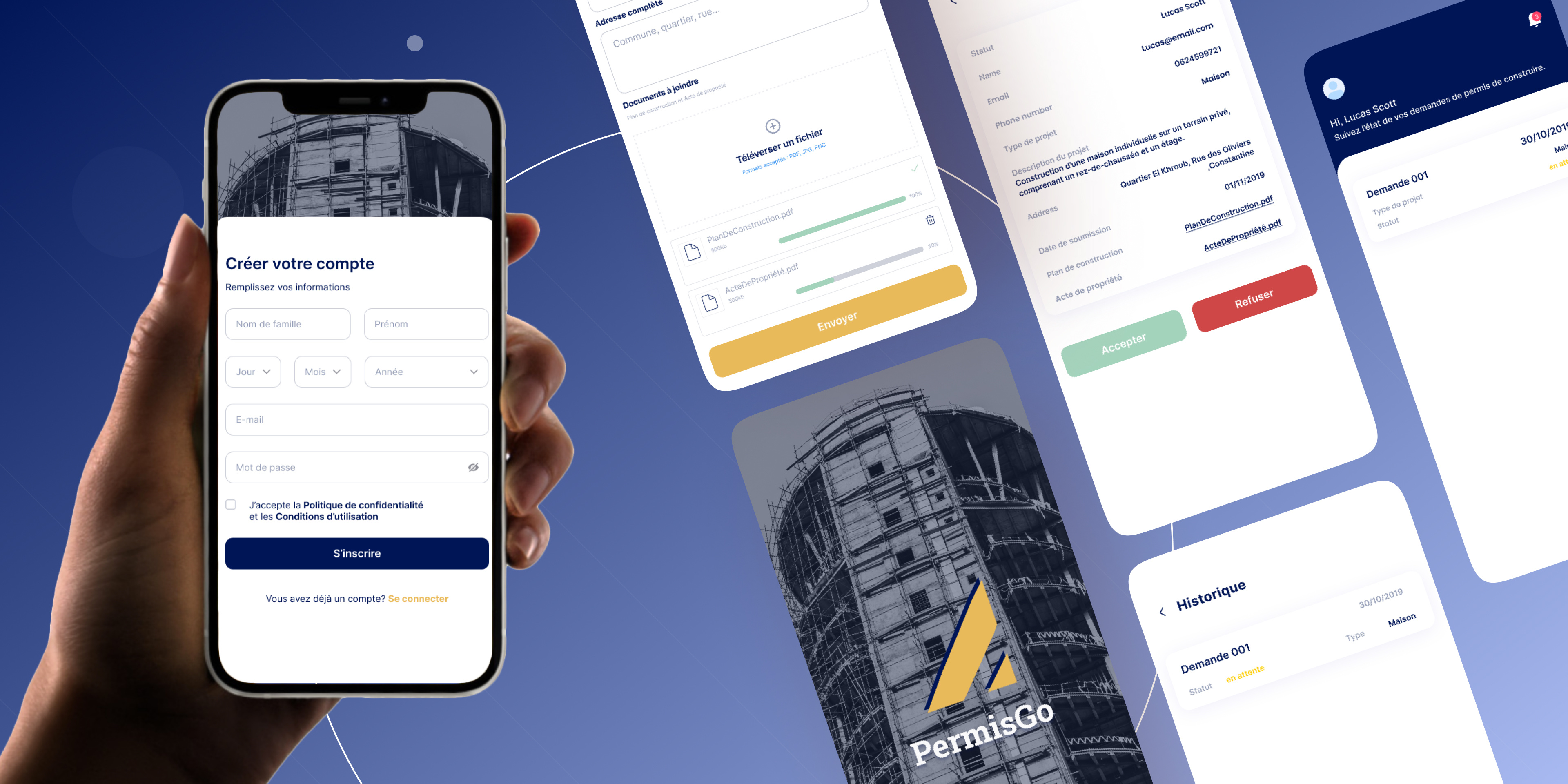 PermisGo- a mobile application to request a construction permit