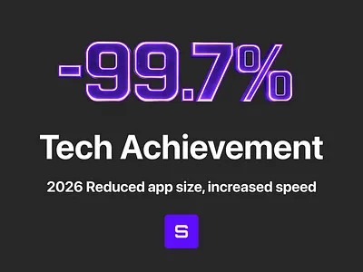 2026 Smartex.AI App Size Reduction Technical Achievement - 99.7% ai android app assets bitmap factory illustration metadata optimization performance react native redesign simplification size smartex speed tech ui ux vector