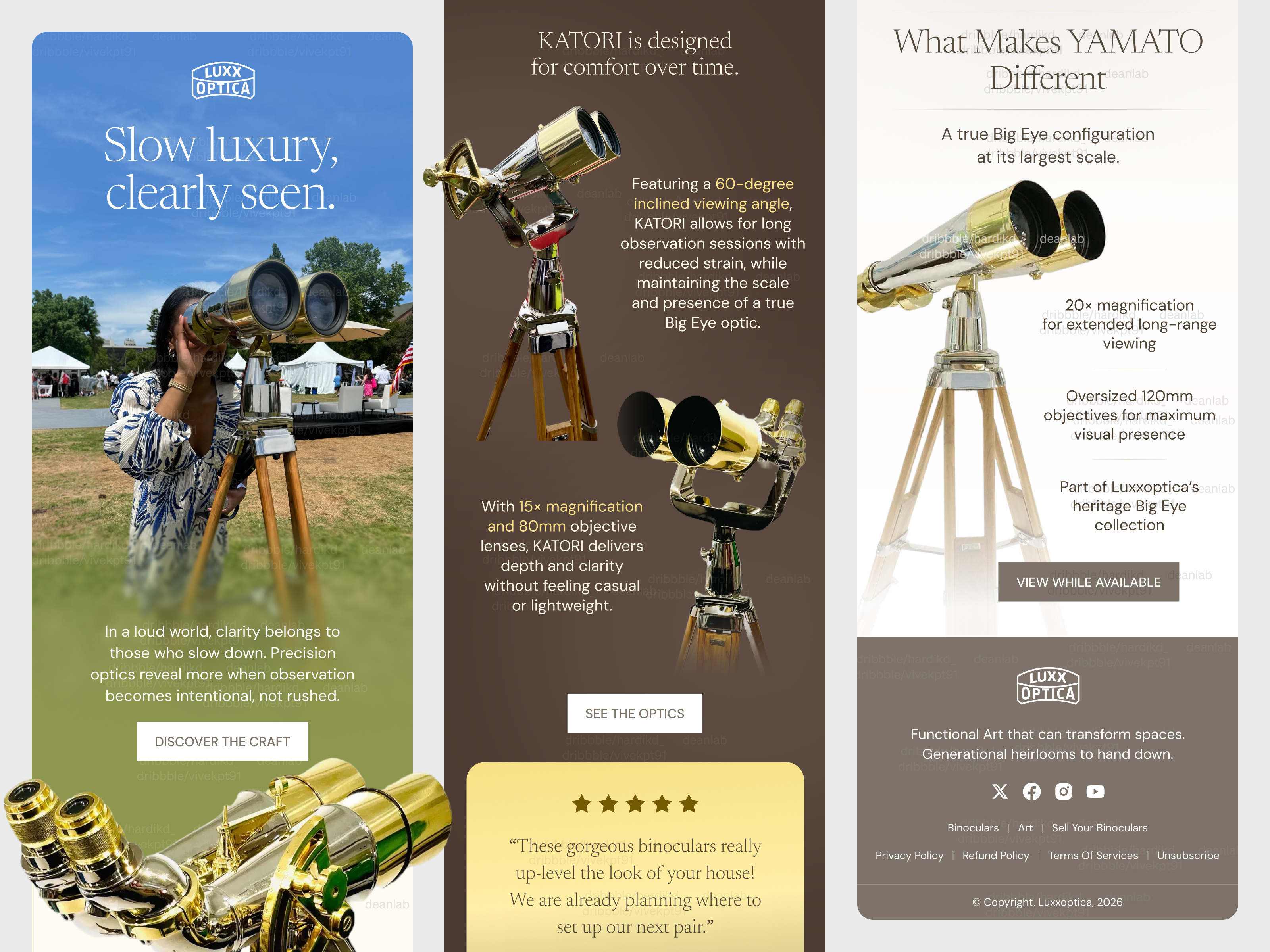 Email Designs for Luxx Optica banner email template emailbanner emaildesign klaviyo klaviyotemplate litmus mailchimp mailchimptemplate newsletter newsletterdesign omnisend ui