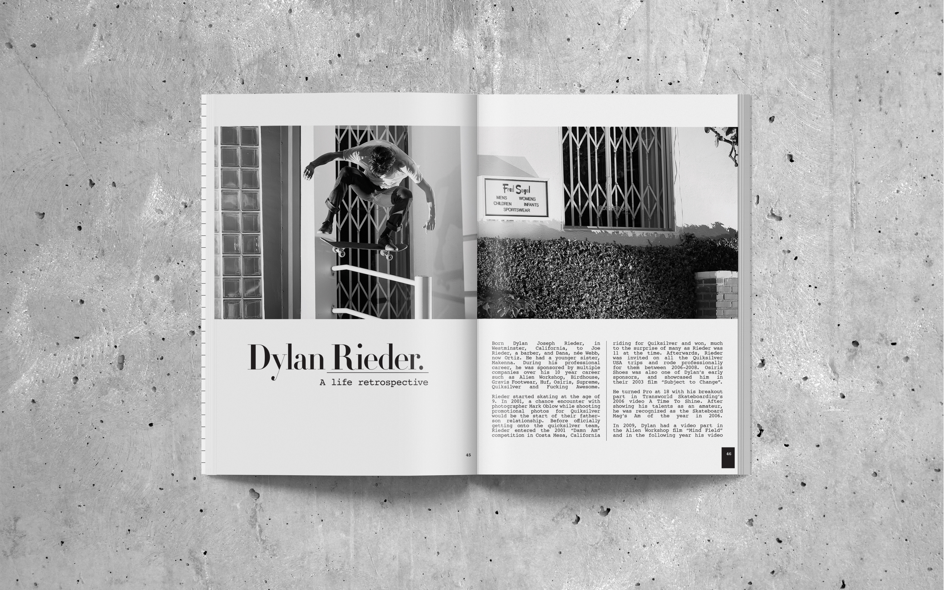 Editorial Typography - Magazine Article Design
