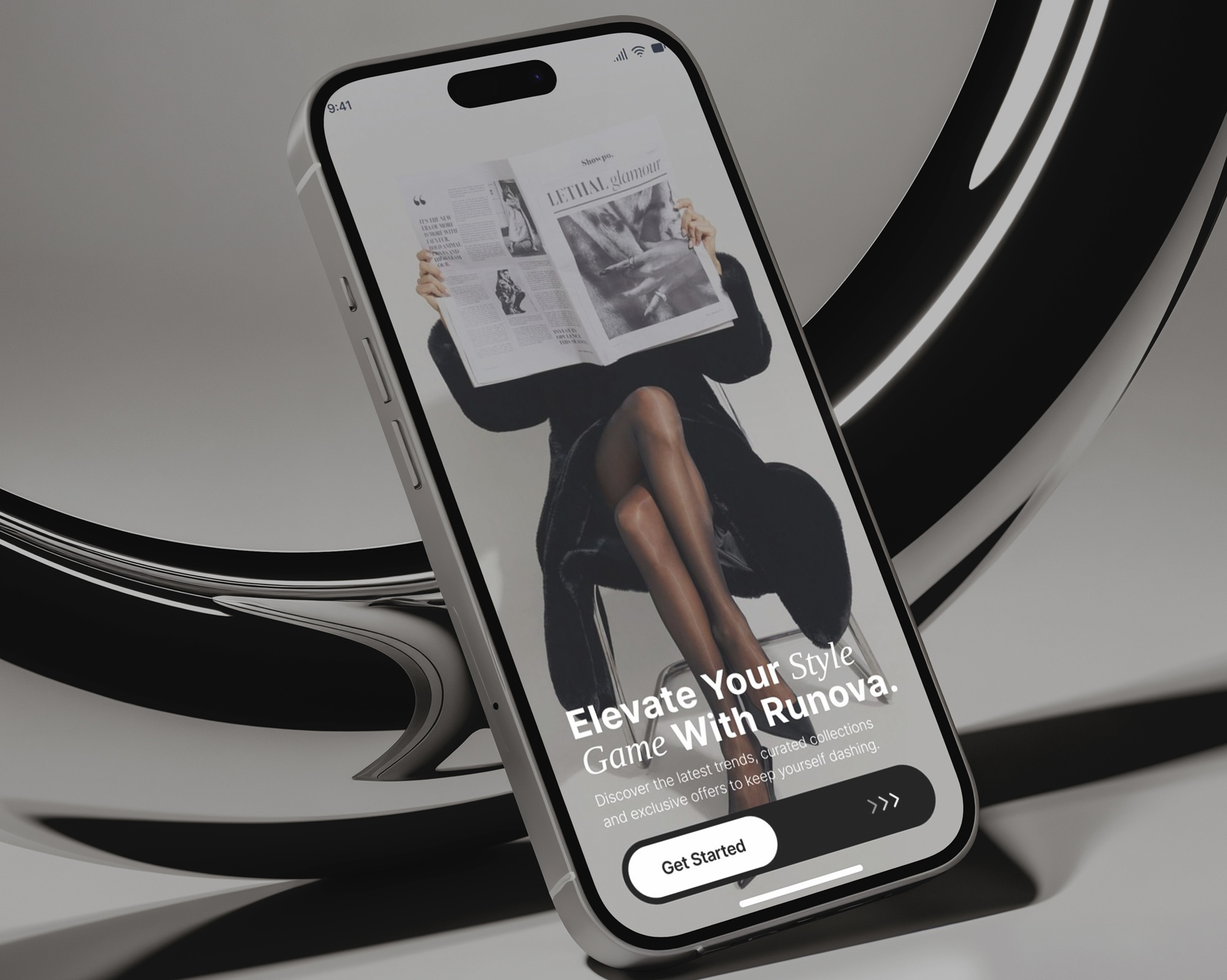Mobile UI & Web Design for eCommerce | eCommerce Landing Page