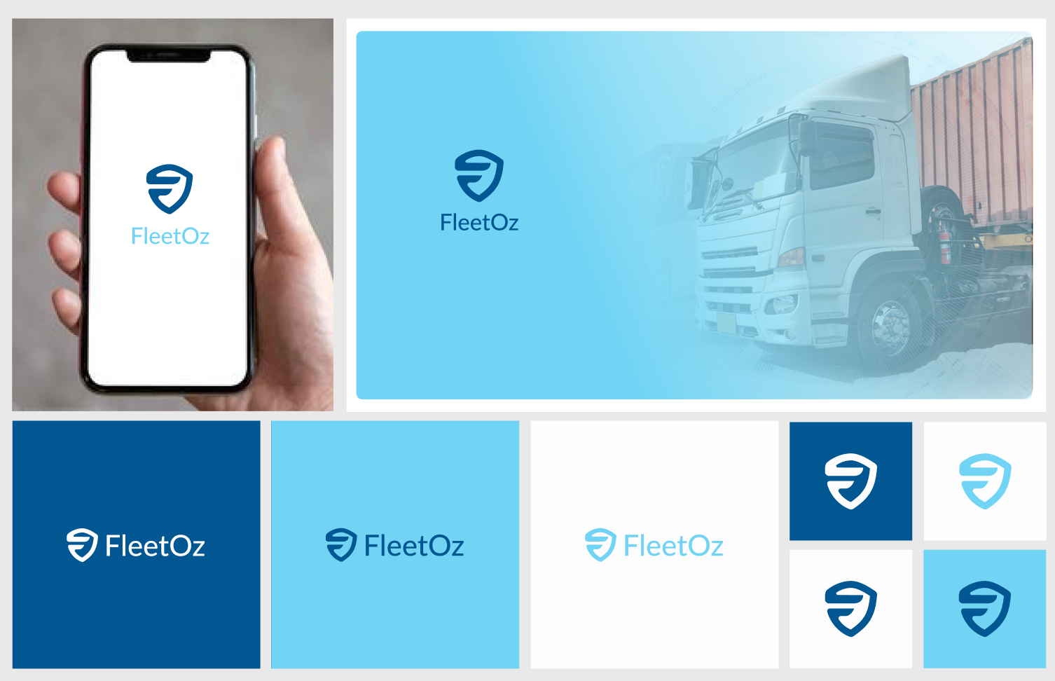 Branding for a Fleet Management App