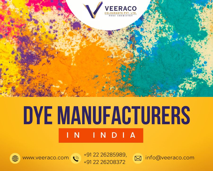 Dye Manufacturers in India by Acrylic Dyes Manufacturers in India on