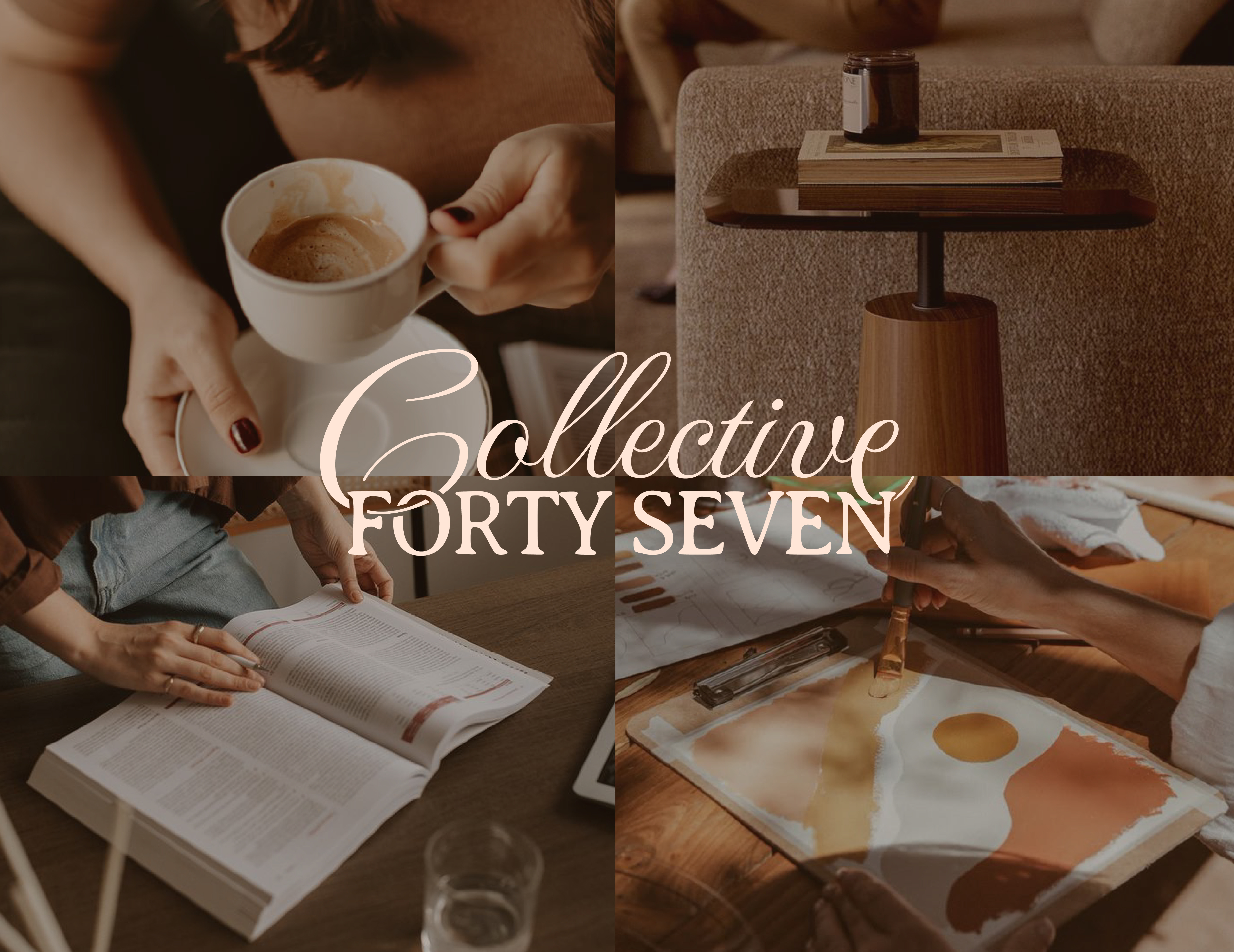 Logo and Brand Identity Design brand design brand guidelines brand identity brand styling branding collective handscript logo logo design modern design typography