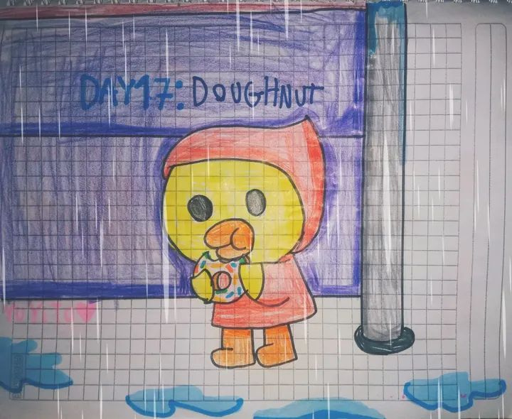 Marchrain day 17: doughnut