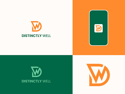 Distinctly well Logo Design. a b c d e f g h i j k l brandidentity branding colorful creative design dlogo dw dwlogo graphic design icon letterlogo logo logodesign logodesigner logos m n o p q r s t u v w x y z vector wlogo