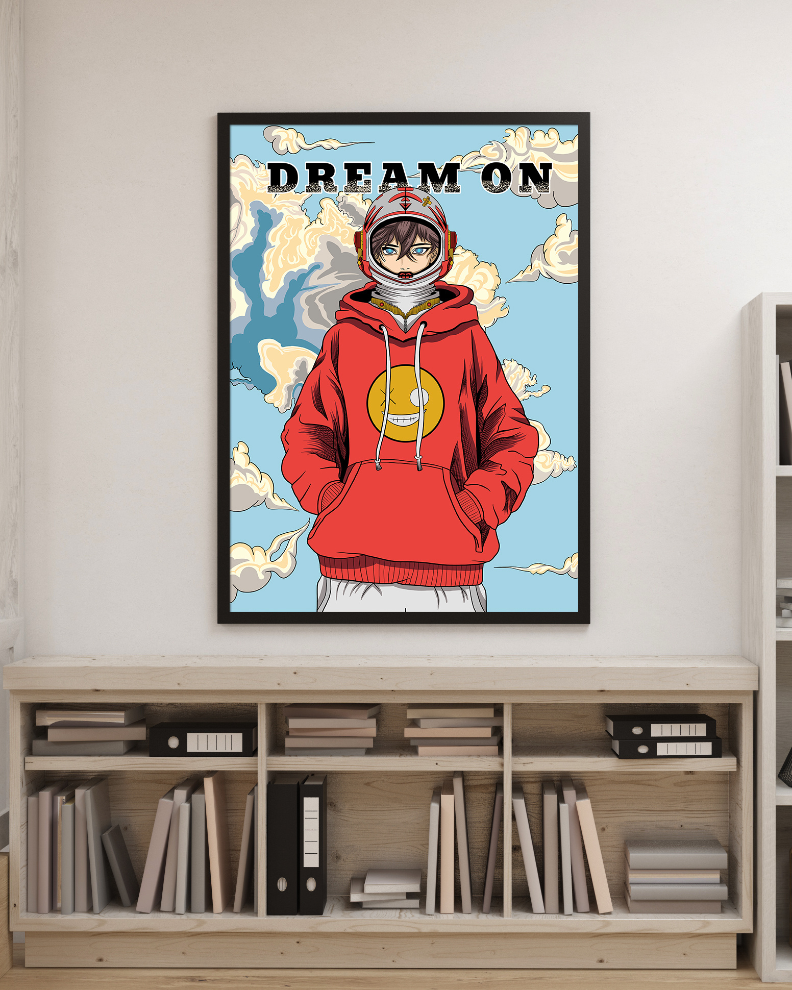 Urban Astronaut Illustration – Streetwear & Poster Design animeart artprint artwork astronaut branding characterdesign characterillustration clothingdesign designinspiration digitalart digitalillustration illustration illustrator mangastyle merchandisedesign opencomission posterdesign streetwear