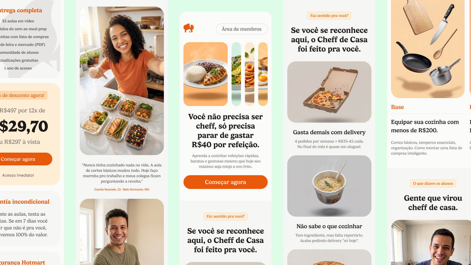 Example of Landing Page Figma & Framer