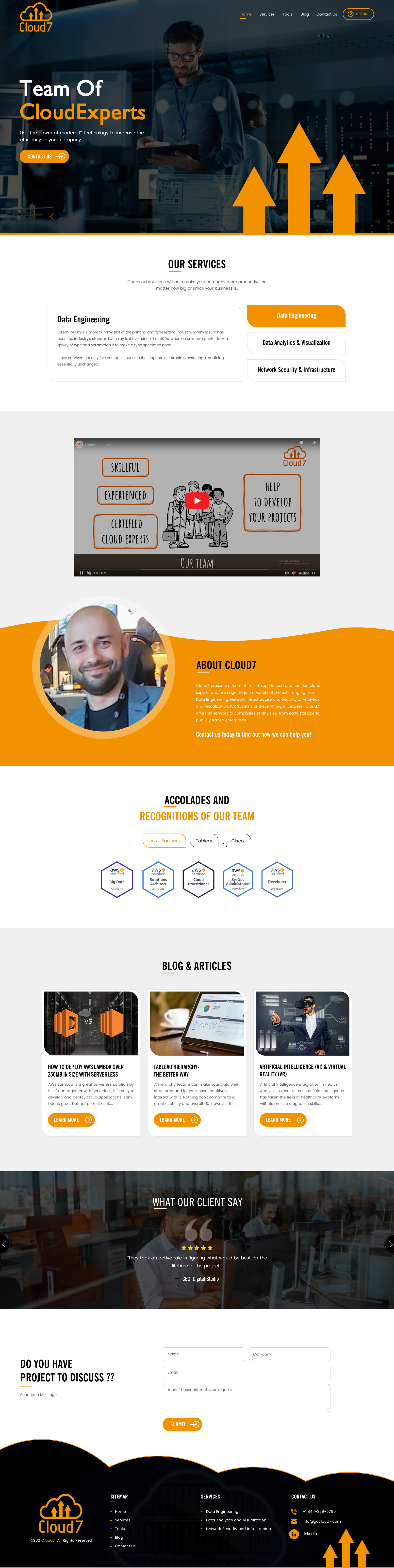 Cloud7 design graphic design health care illustration it technology logo typography ui ux vector