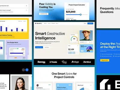 SaaS Landing Page Design ai landing page b2b business website digital product home page homepage interface design landing page landing page design landing page designer modern saas design saas saas header saas hero saas web design saas website ui ux ui design web web design