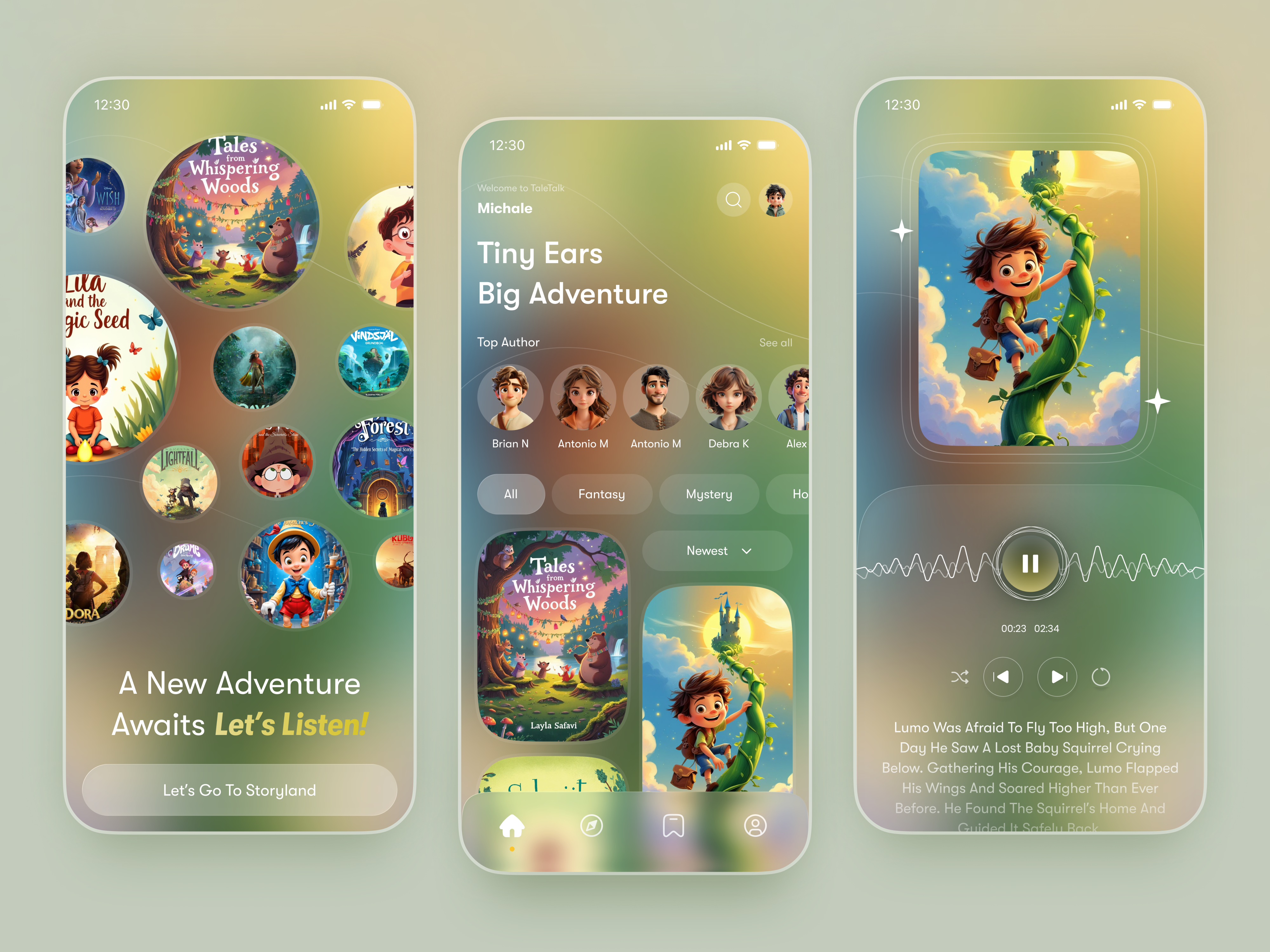 Kids Learning & Audiobook App