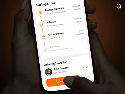 Shipment Details Flow — Parcel Delivery App | Logistics | Qudra cargo delivery app delivery tracking logistic logistics app logistics app ui logistics mobile app logistics ui mobile app design mobile app logistics parcel delivery parcel delivery app qudra shipment tracking shipment ui shipping shipping logistics mobile app tracking ui ui uiux