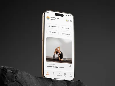 Breakthrough mobile app - case study app graphic design ui ux