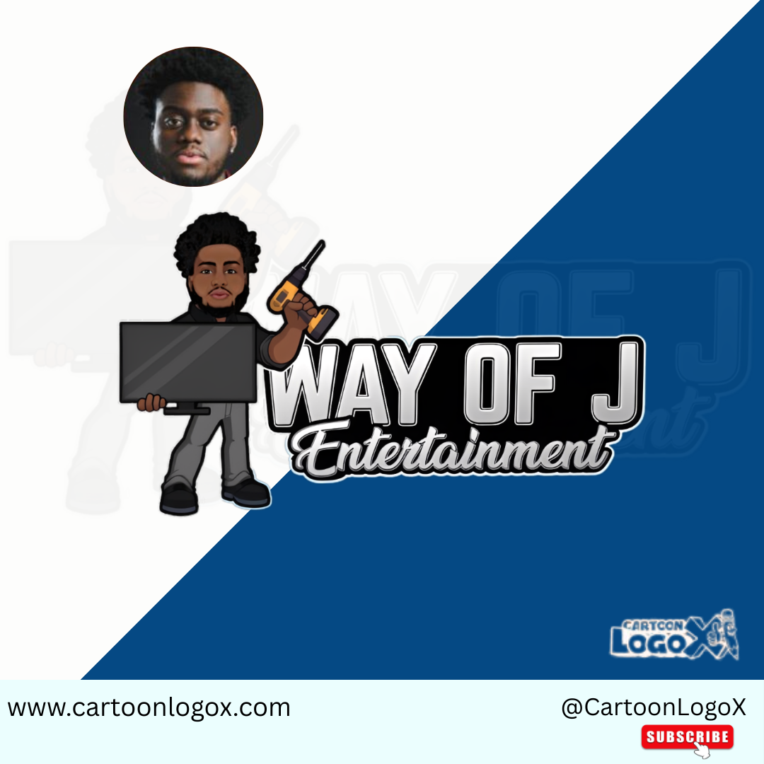 Way Of J Entertainment Logo & Mascot Design | CartoonLogoX brand identity branding cartoon logo cartoonlogox character design creative design digital branding dribbble shot freelance designer graphic design logo logo design mascot logo modern logo visual identity