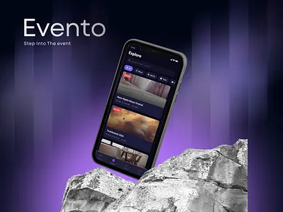 Event App UI app design branding design graphic design logo ui uiux ux website