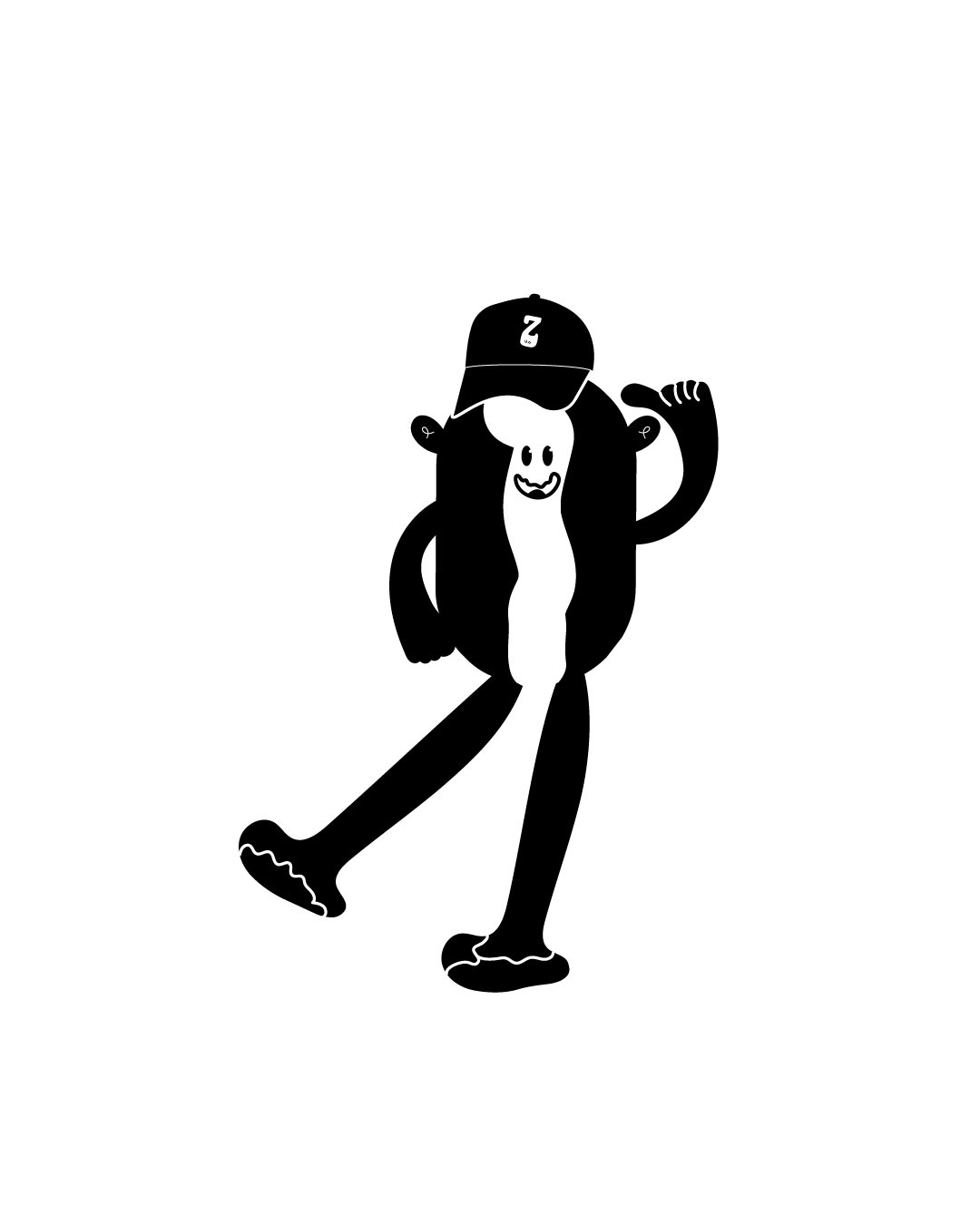 Moka mascot do Zoya Coffee