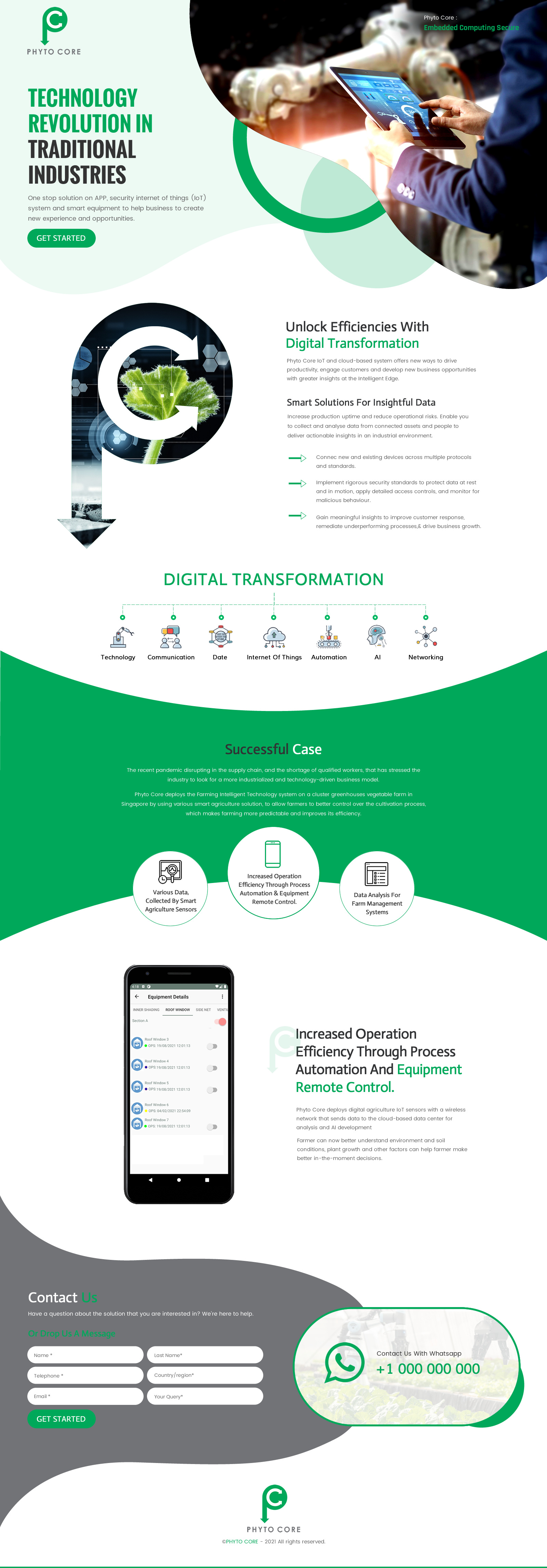 Phyto Core branding design graphic design illustration technology ui ux vector