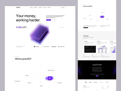 Whel - Fintech Web3 Landing Page crypto crypto web3 finance fintech fintech platform fintech uiux landing page web design web3 web3 landing page web3 ui