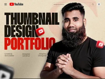High-CTR YouTube Video Thumbnails for Creators content creator design creator branding high ctr thumbnail marketing visual design personal brand design social media design thumbnail design youtube branding youtube marketing youtube thumbnail