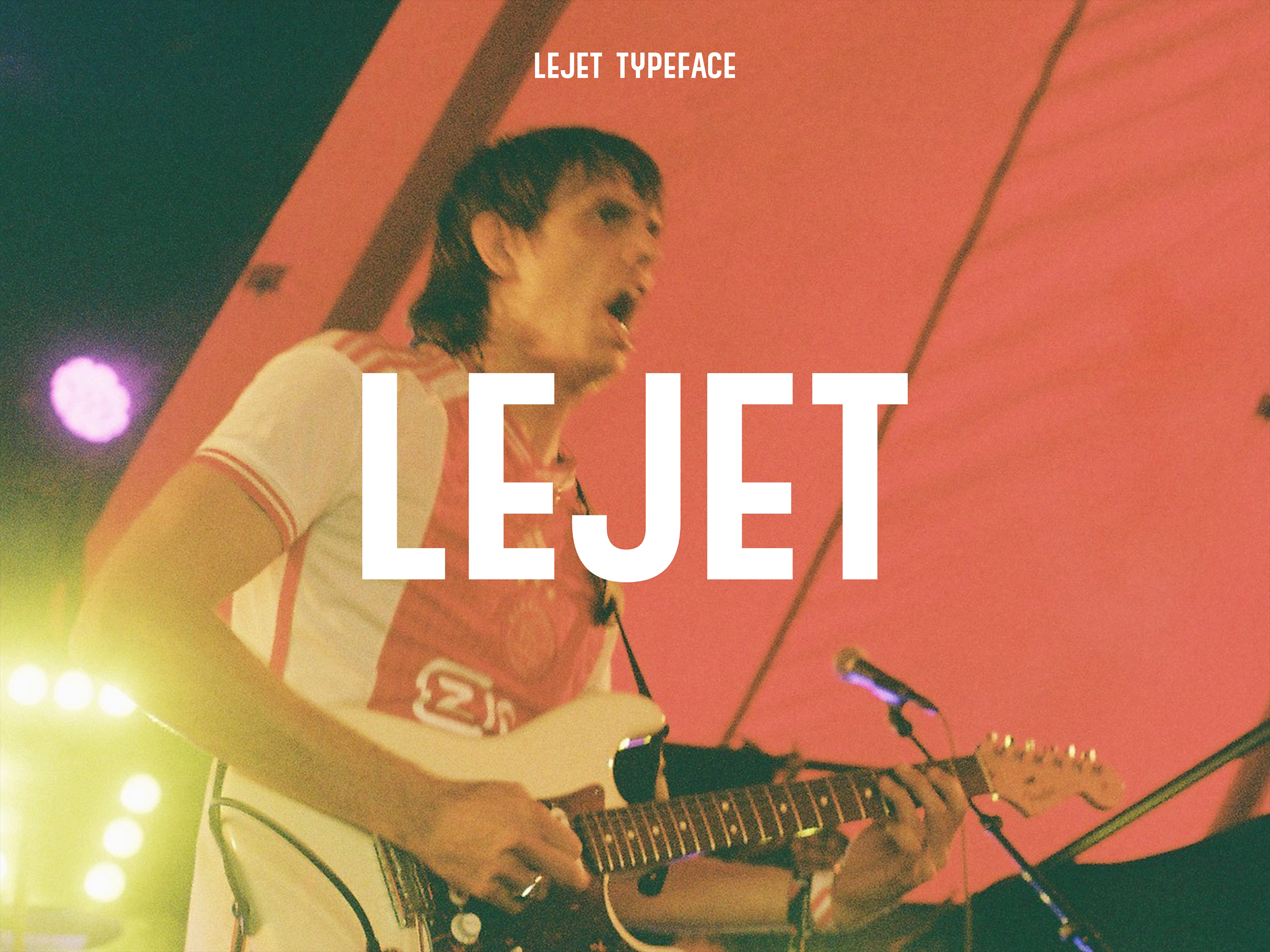 Lejet typeface