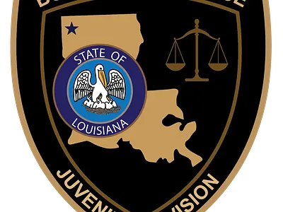 Bossier city police badge graphic design mascot design modern logo police badge police logo
