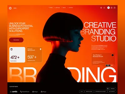 Azentos – Branding Studio Website Design 3d animation branding design figma graphic design illustration logo motion graphics ui uiux ux web design