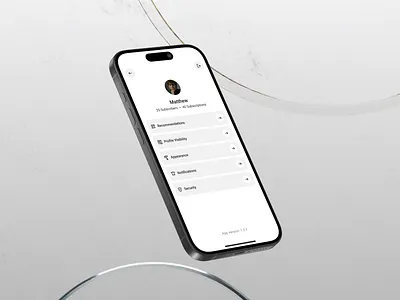 Pinterior - Account account app clean design drumncode mobile pinterior responsive ui web development