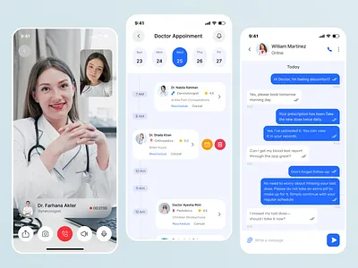 Doctor Booking Mobile app ai mobile app app design appointment book appointment book doctor online booking app doctor appointment app doctor mobile app health care ios medical booking app mobile mobile app online consultation app online doctor schedule ui ux video call