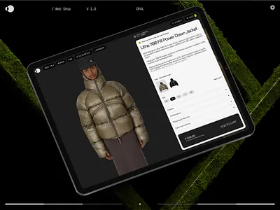 Opal — Adventure E-commerce Product Page UX/UI Design adventure store checkout clothing store ecom ecommerce ecommerce design experience design online store product page ui ux design ux