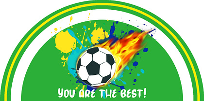 You're the Best! — football Pen Holder