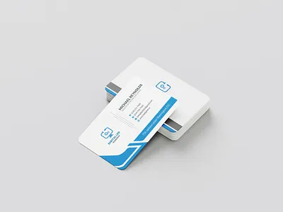 Business Card blue white design brand identity branding business card business card mockup clean design corporate identity creative design elegant design graphic design minimal design mockup presentation modern design personal branding print design professional sleek design stationery design typography visiting card