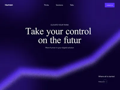 Website but not AI clean creative design ui ux web webdesign website