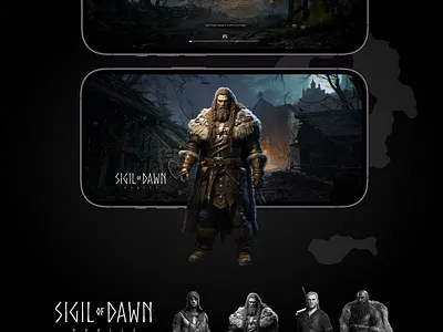 Sigil of Dawn Splash Screen and Log in 3d game game ui design game ui` splash screen design ‎`game ui design` ‎`game ui` ‎`game` ‎`games ui` ‎`gameui` ‎`rpg ‎`ui game` ‎`ui` ‎`ux`