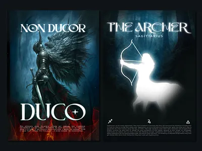 Visual Experiments | Greek Mythical Posters Design graphic design