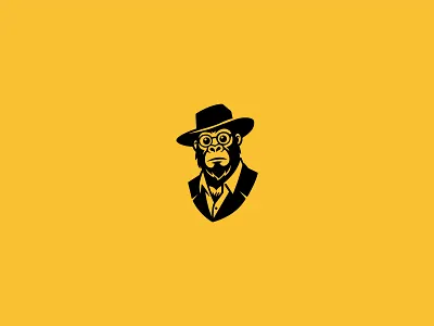Gentleman Gorilla Logo animal branding cool gentleman logo gentleman gorilla gentleman logo gorilla gorilla businessman gorilla gentleman gorilla gentleman logo gorilla hat gorilla hat logo gorilla illustration gorilla logo graphic design illustration powerpoint strong