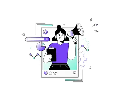 Social Brand Ambassador Animation animation brand ambassador brand promotion creative design digital marketing explainer animation influencer marketing marketing motion design motion graphics promo animation social campaign social media storytelling ui animation