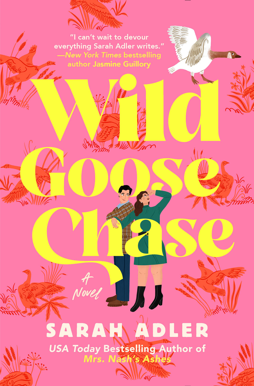 Wild Goose Chase character digital editorial folioart illustration publishing