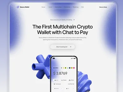 Finance Platform — Multichain Wallet with Chat-to-Pay UX ai app banking app crypto app finance finance app finance wallet mobile app financial platform ios minimal ui mobile app online banking