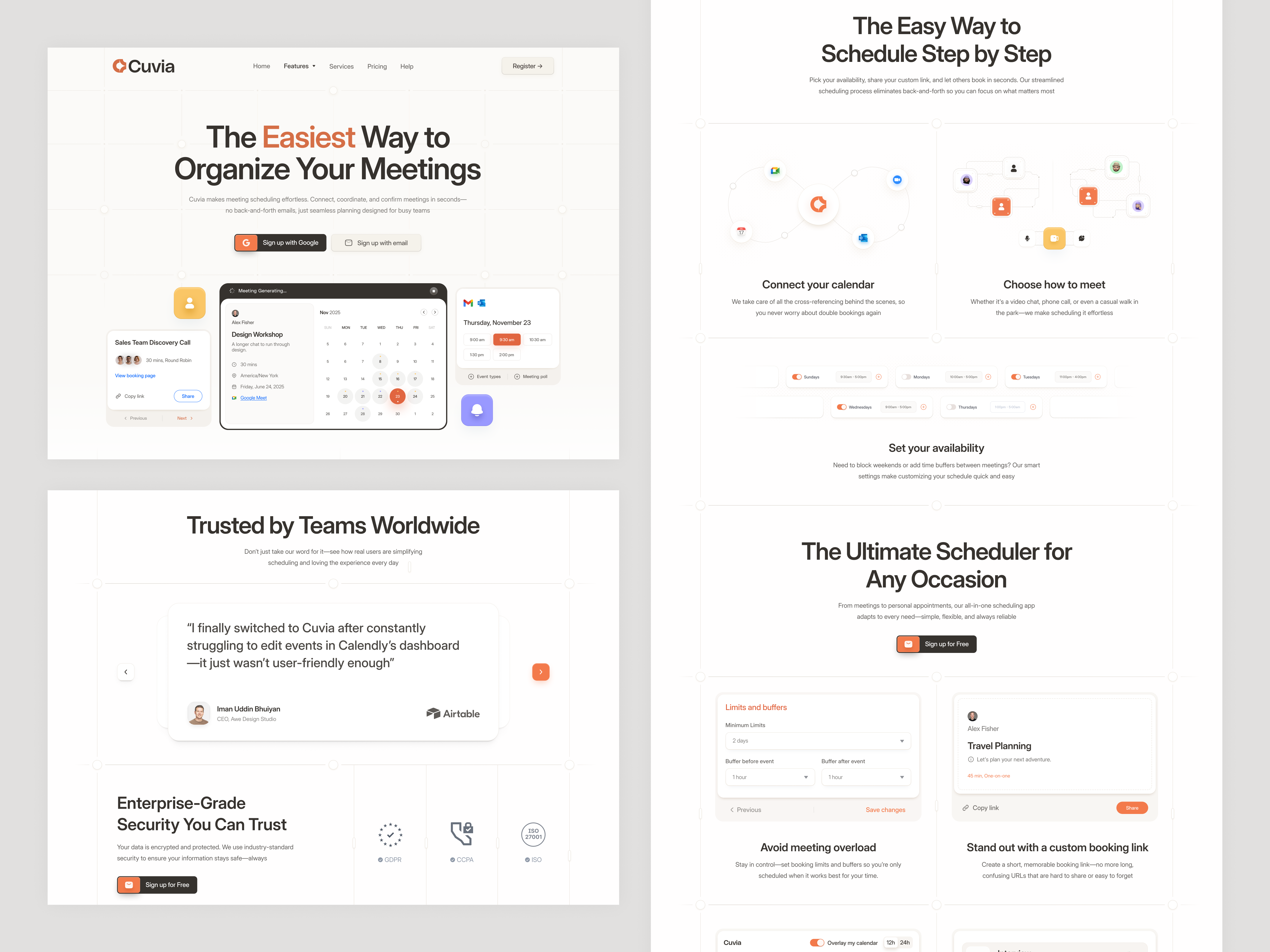 Meeting AI Tool Website