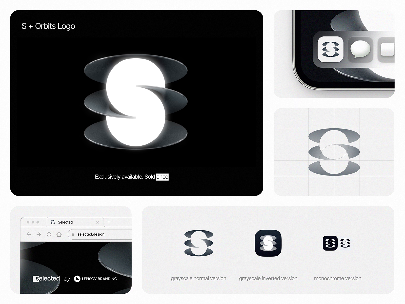 S-Orbits — Logo & 3D Animation